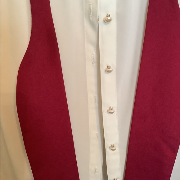 Castleberry, London, New York Chic Pink & White Tweed Jacket w/ White Blouse - Picture 14 of 16